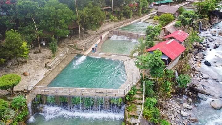 Tagbungan Mountain Resort cascading pools