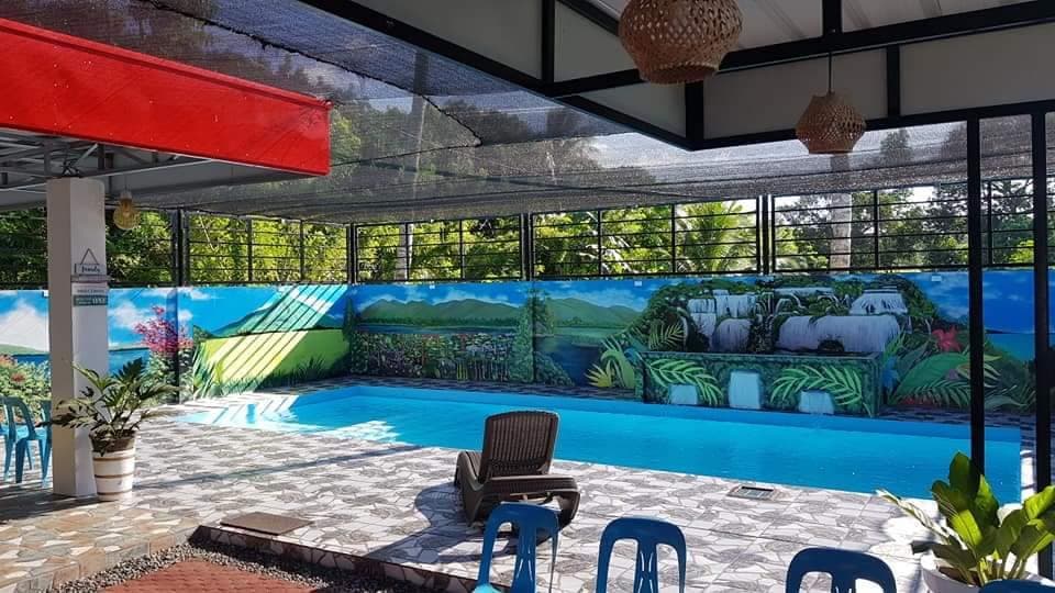 Exclusive swimming pool.